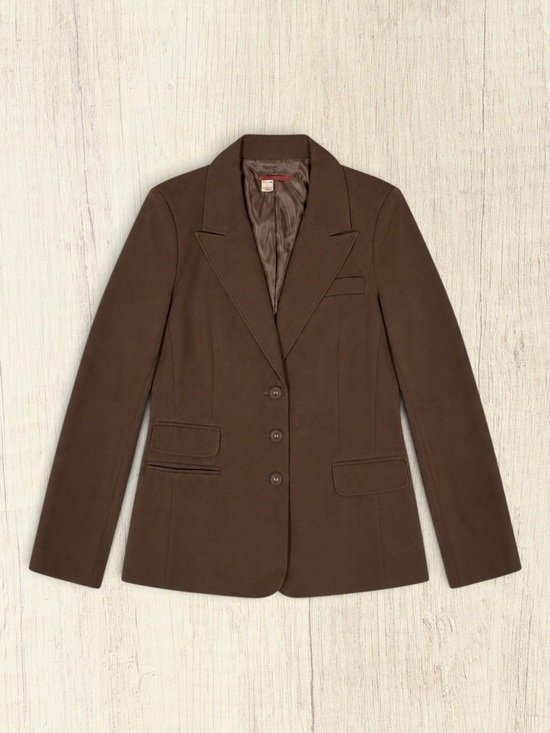 Anthropologie Jackets & Blazers - Anthropologie Tapemeasure Vintage Blazer Jacket Brown Tailored Quiet Luxury 12